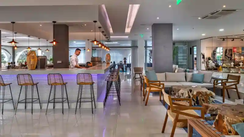 Leonardo Kolymbia Resort - Rhodes - Σαλονάκι Μπαρ & Βεράντα